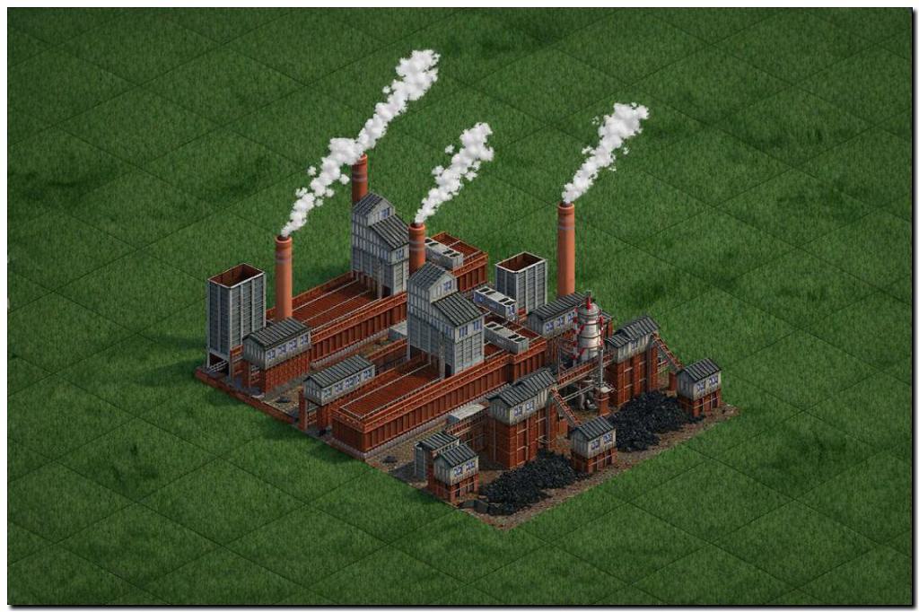 Kokerei – AXIS Industries Stahlproduktion OpenTTD